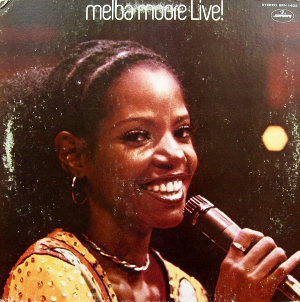 Album Cover for Melba Moore Live!, by Melba Moore